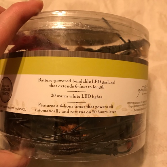 6ft LED fall garland - Picture 2 of 5